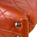 Chanel Red Quilted Calfskin In The Business Tote 2011