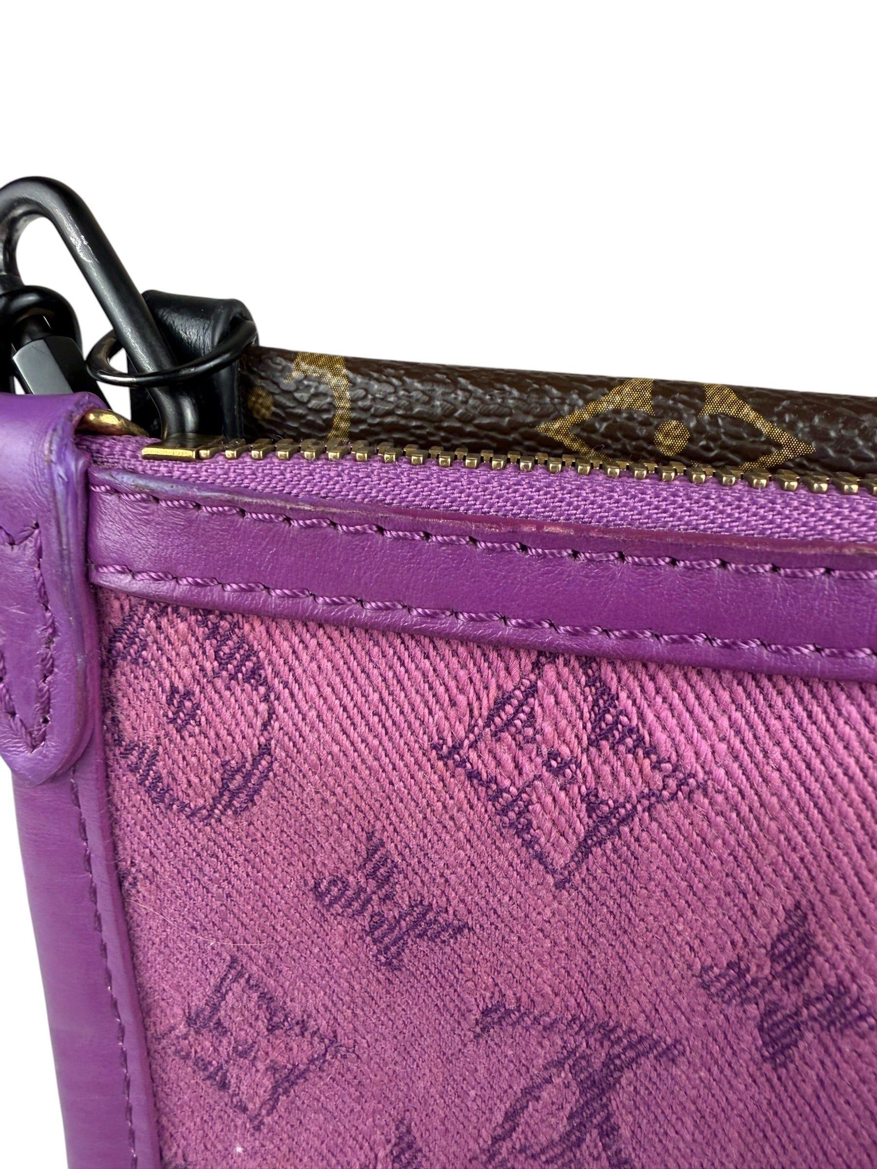Louis Vuitton Limited Edition Flat Messenger Bag