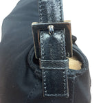 Fendi Vintage Black Mamma Baguette Shoulder Bag