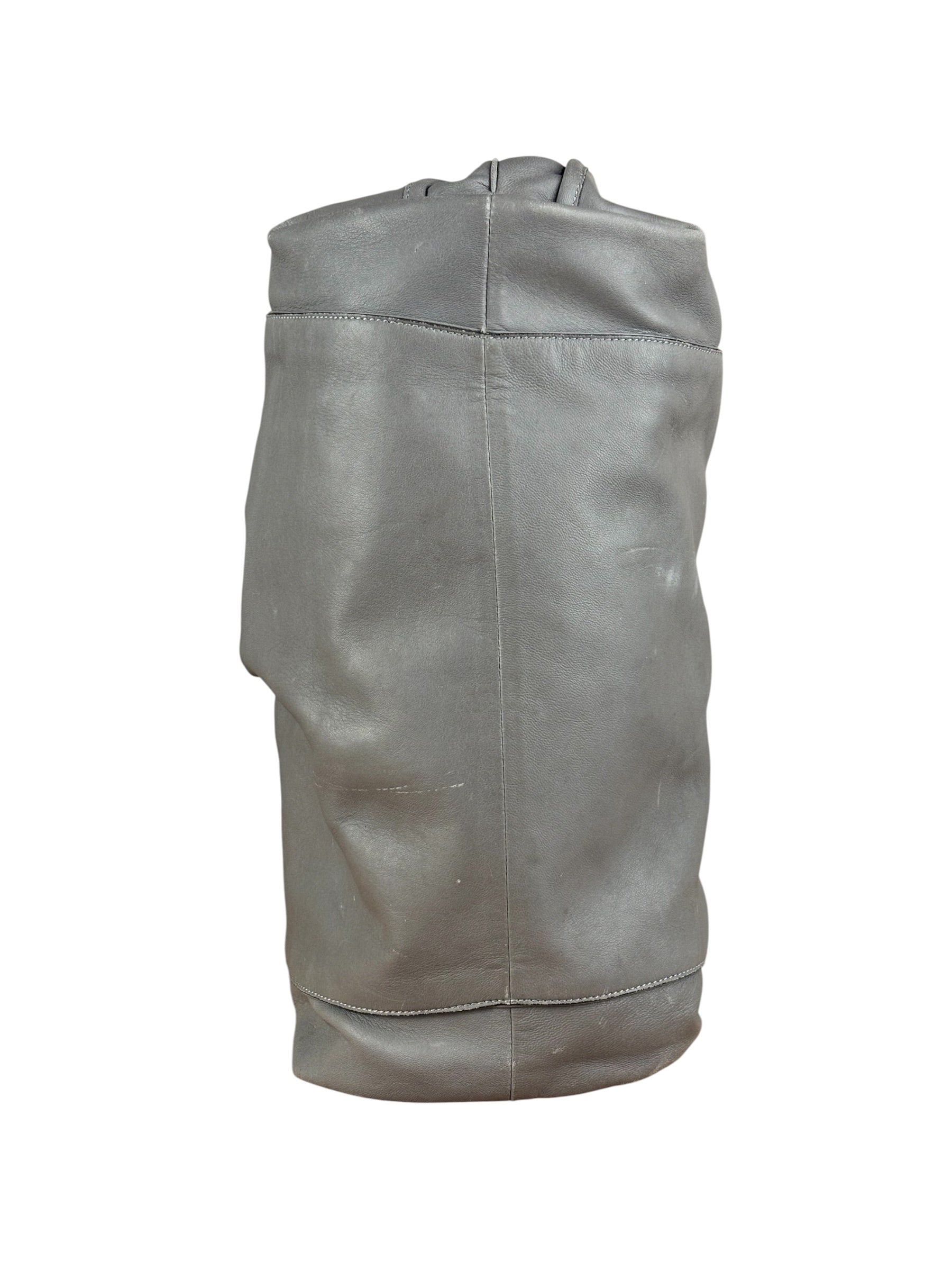 Chloé Vintage Grey Leather Shoulder Bag