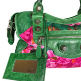 Balenicaga Floral Print Le City Bag