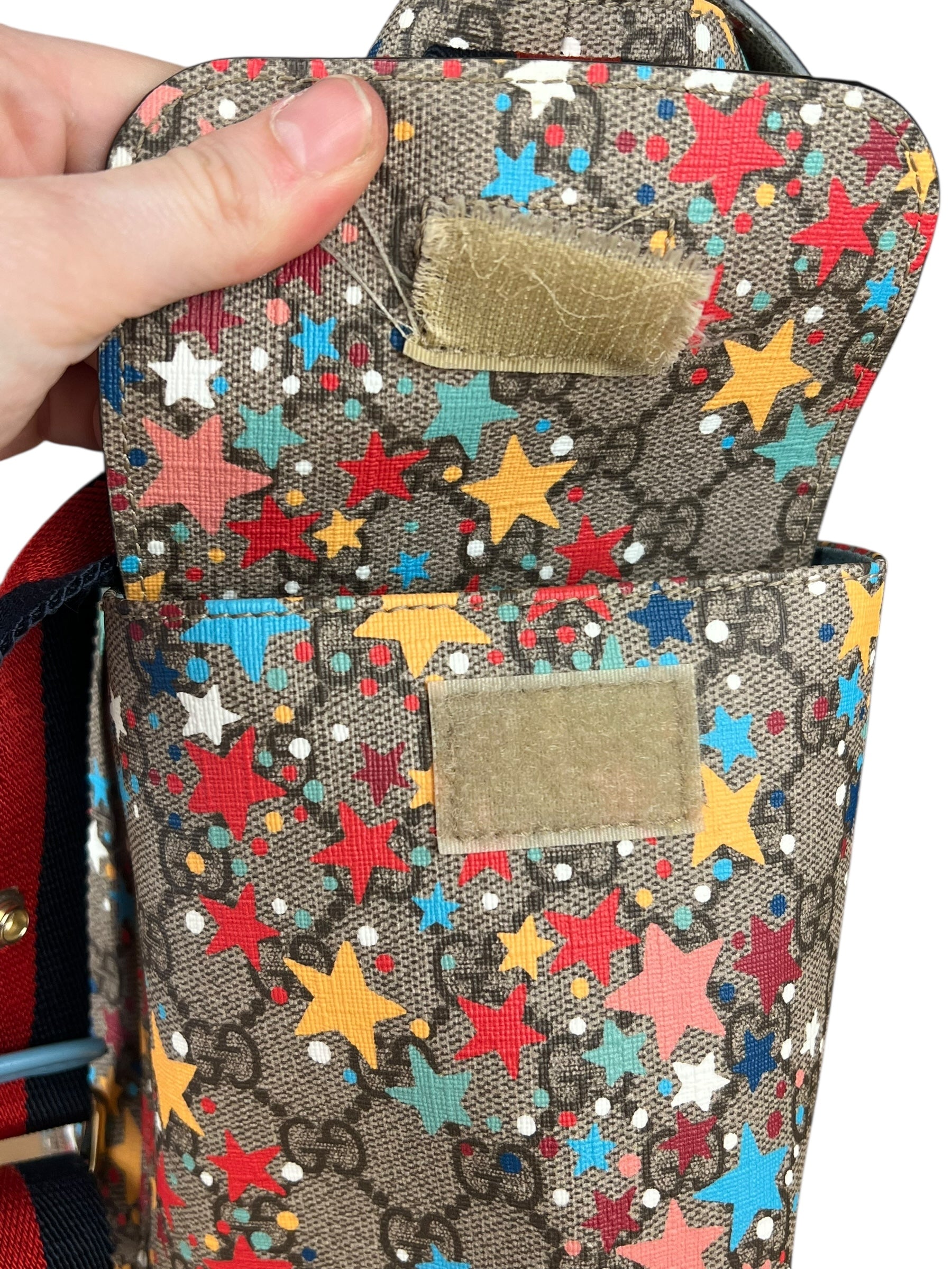 Gucci GG Supreme Stars Changing Bag