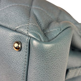 Chanel Blue Caviar Quilted CC Timeless Soft Shopper Tote 2010