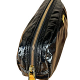Prada Black Patent Vernice Cosmetic Pouch