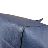 Gucci Navy Blue Swing Leather Tote Bag