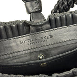 Bottega Veneta Braided Handle Leather Shoulder Bag