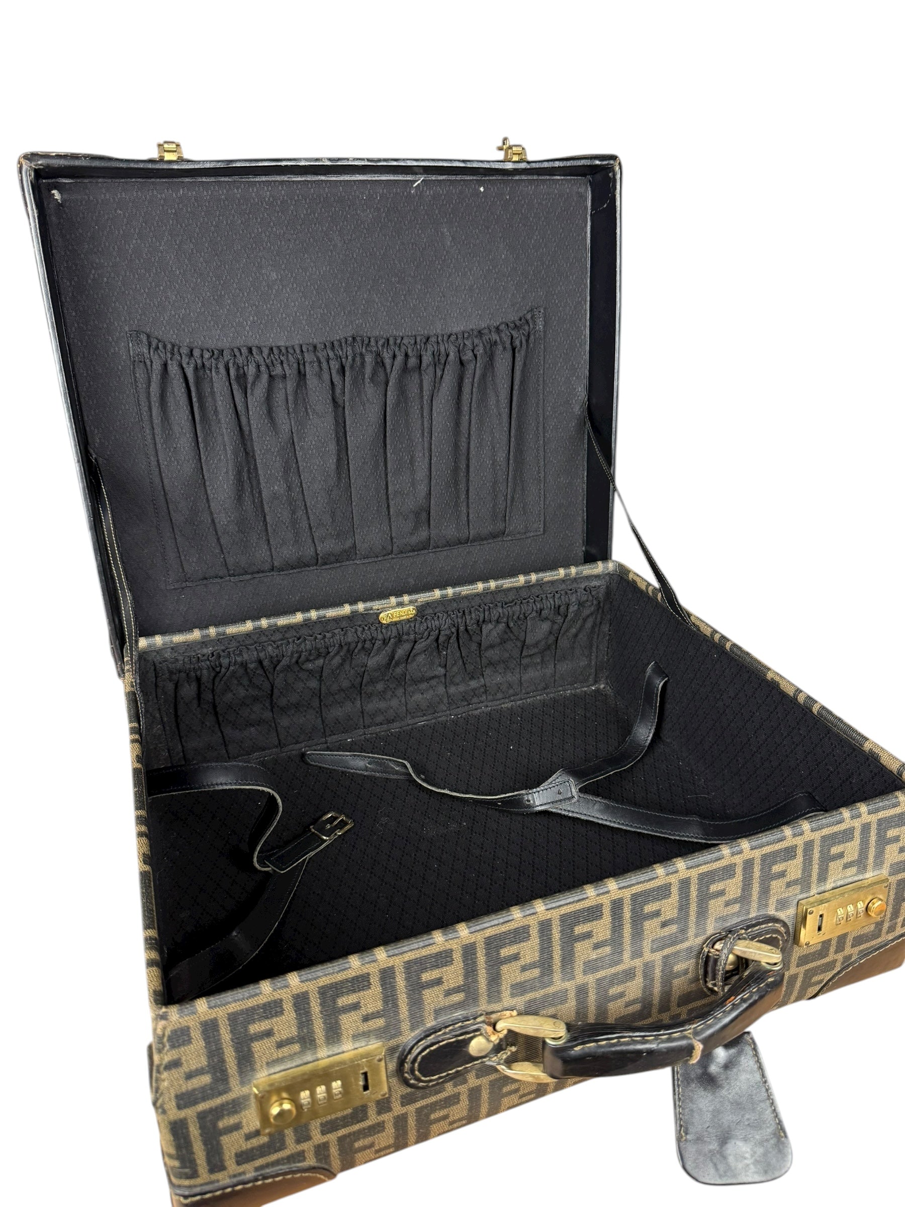 Fendi Zucca Vintage FF Briefcase