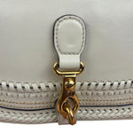 Gucci Limited Edition White Leather Marrakech Satchel Shoulder Bag