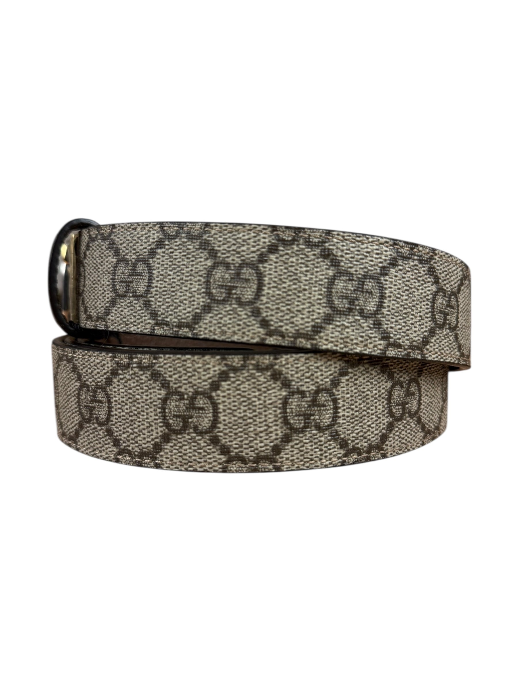 Gucci GG Buckle Belt Reversible Supreme