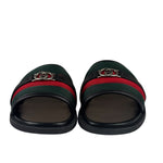 Gucci Interlocking G Sherry Line Leather Sandals