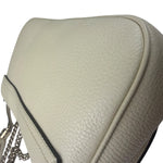 Gucci Soho Chain Flap Shoulder Bag White