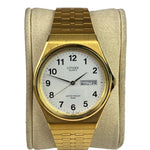 Citizen White Dial Day-Date Gold Plated