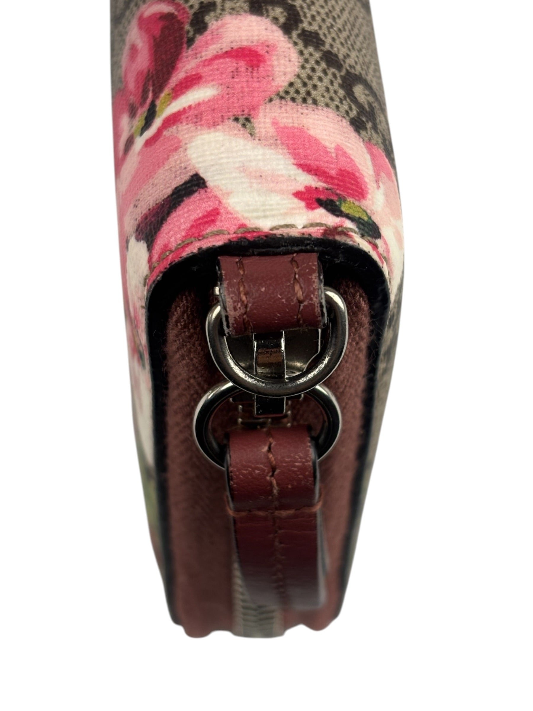 Gucci GG Blooms Zip Wallet
