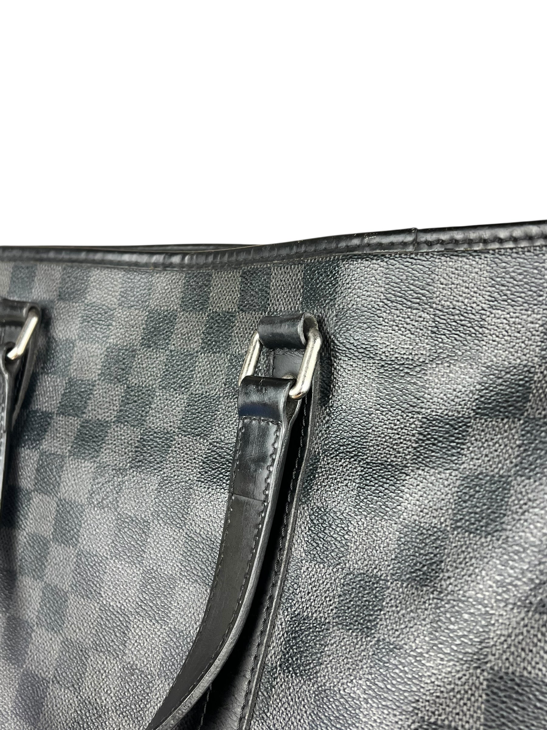 Louis Vuitton Graphite Damier Tadao Tote
