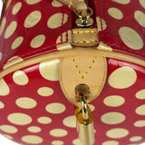 Louis Vuitton x Yayoi Kusama Red/Yellow Vernis Dot Infinity Papillon 30
