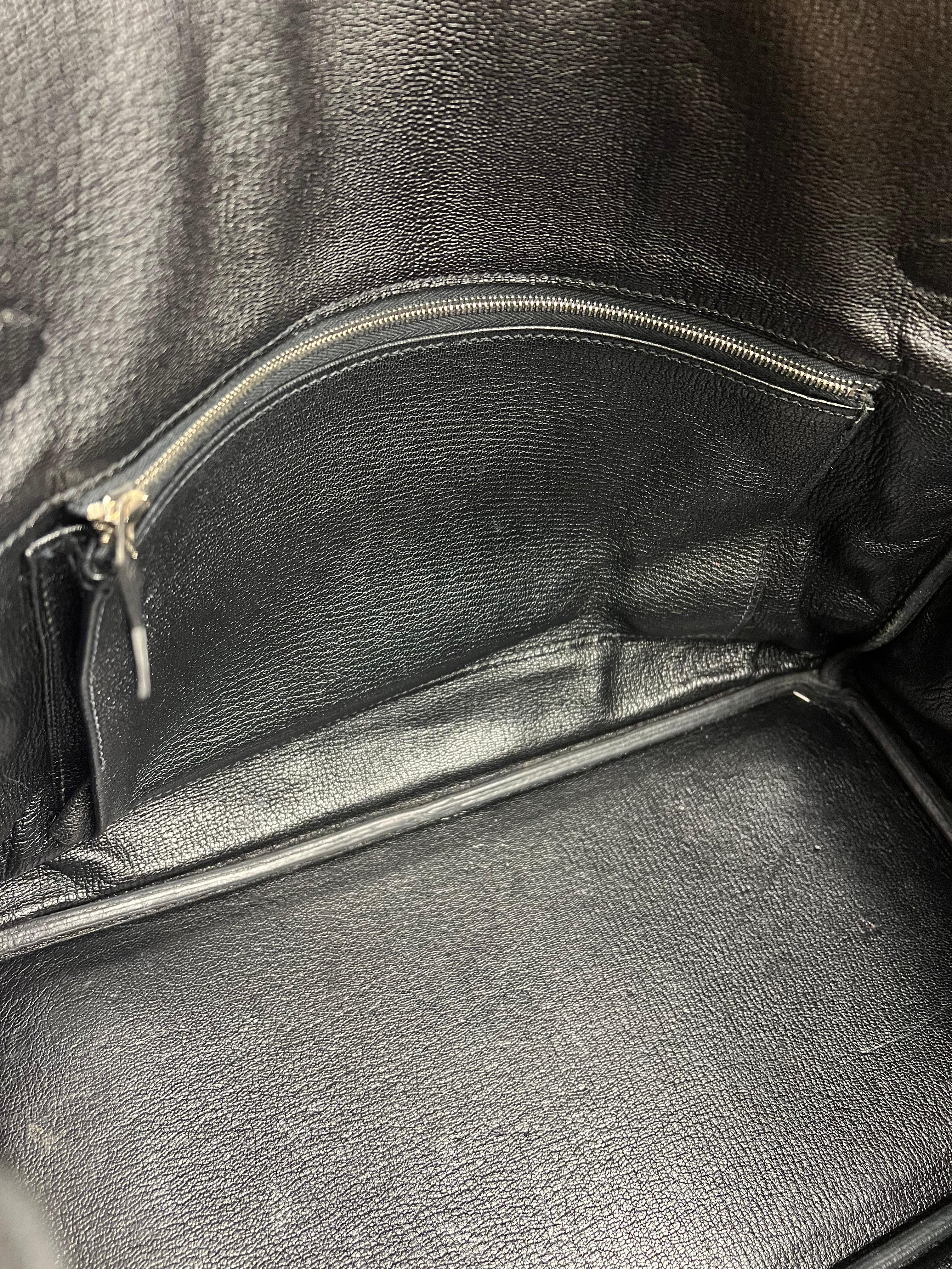 Hermes Birkin 35 Black Togo Palladium 2010