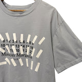 Maison Margiela Soft Blue Numbers Tee