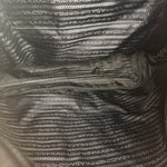 Prada Black Tessuto Nylon Zip Tote Large