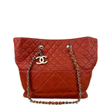Chanel Quilted Lambskin In The Business North/South Tote 2010