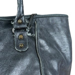 Balenciaga Dark Grey Sunday Le City Bag