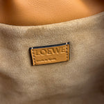 Loewe Brown Leather Flamenco Shoulder Bag