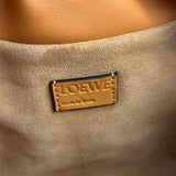 Loewe Brown Leather Flamenco Shoulder Bag