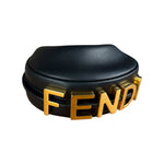 Fendi Fendigraphy Nano Black Leather Bag