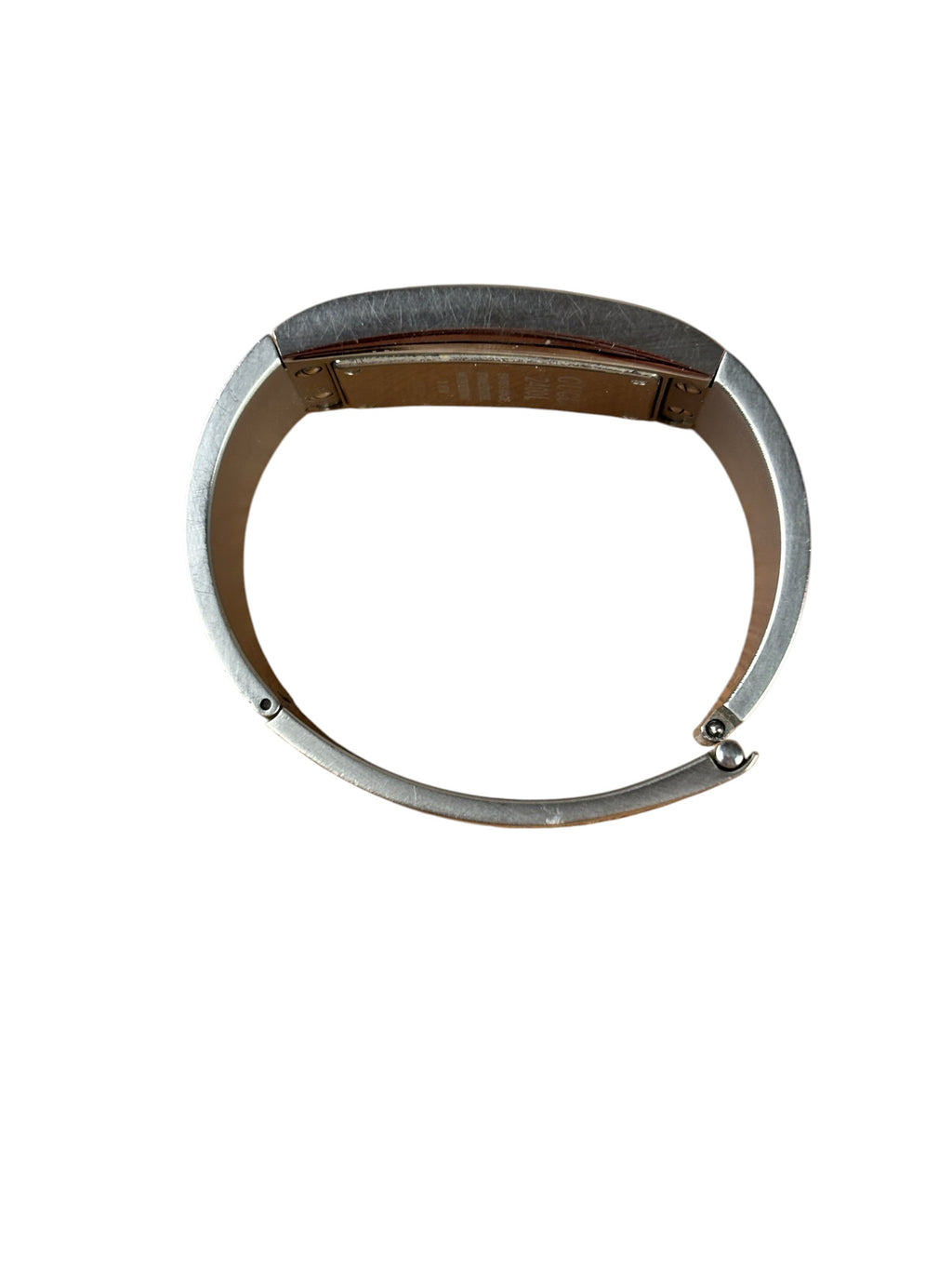 Gucci 2400L Silver Thick Bangle Band