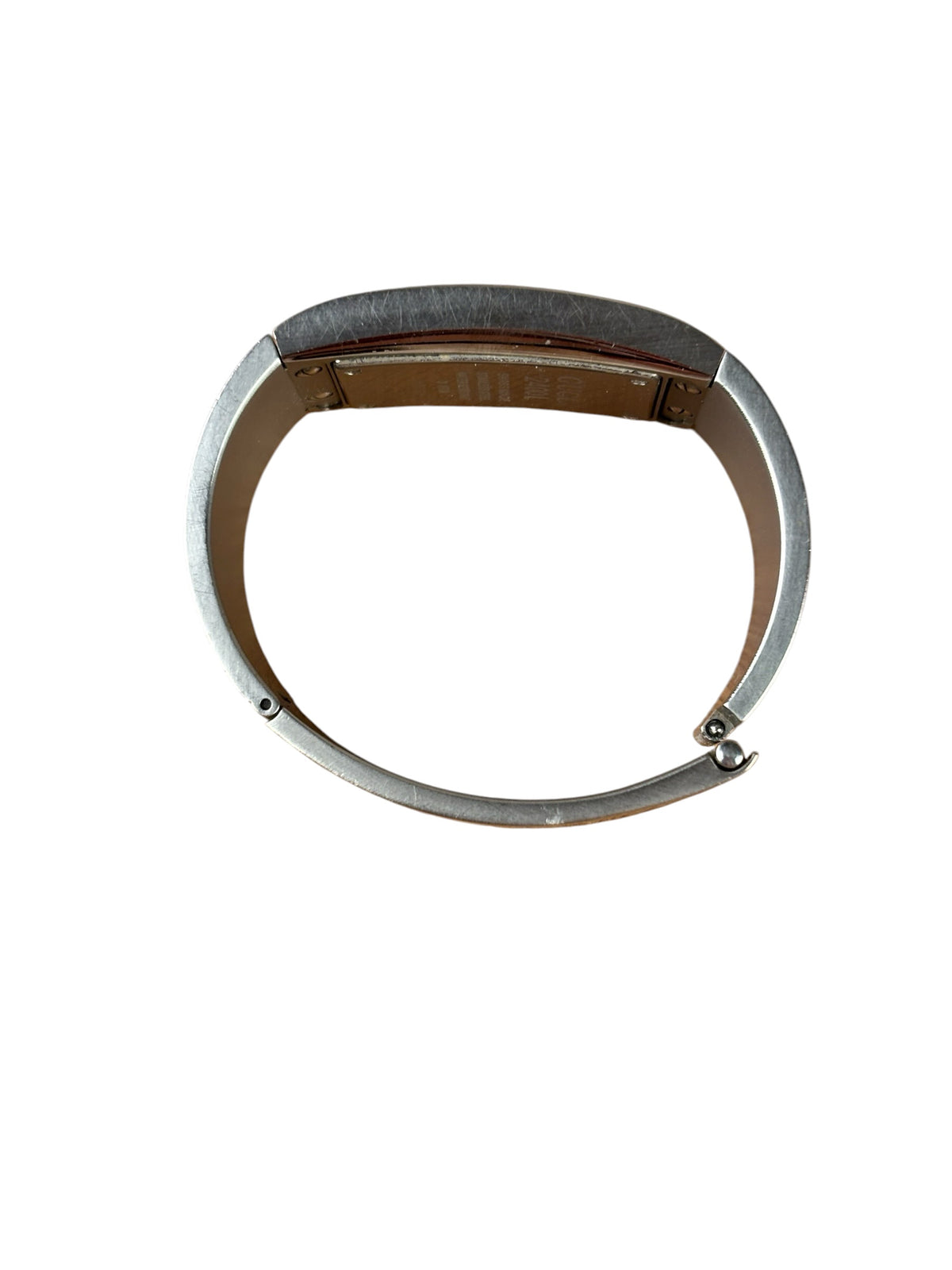 Gucci 2400L Silver Thick Bangle Band