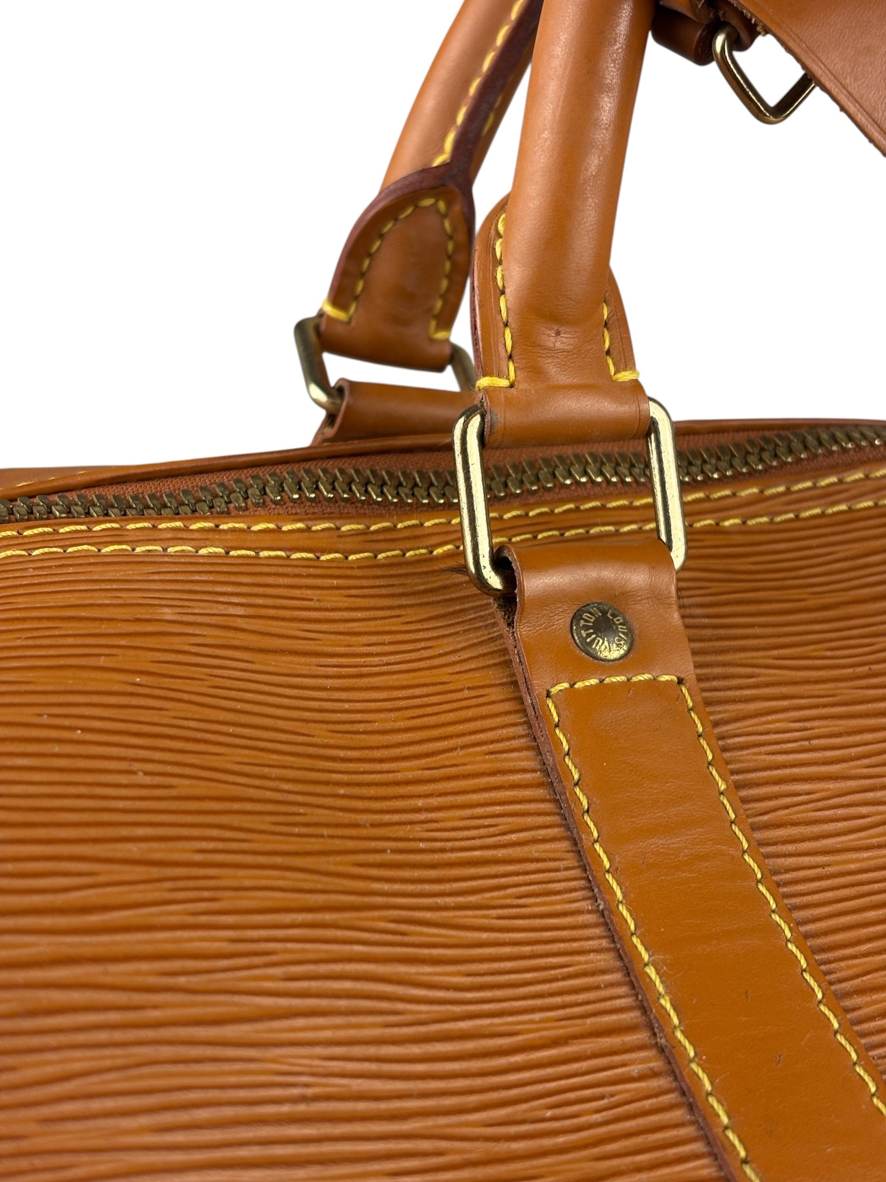 Louis Vuitton Vintage Epi Leather Keepall Travel Bag