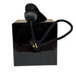 YSL Patent Jerry Cube Box Clutch