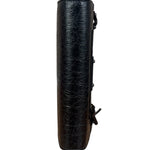 Balenciaga Black Croc Embossed Le City Clutch/Wallet