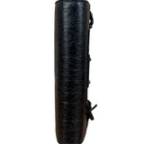 Balenciaga Black Croc Embossed Le City Clutch/Wallet