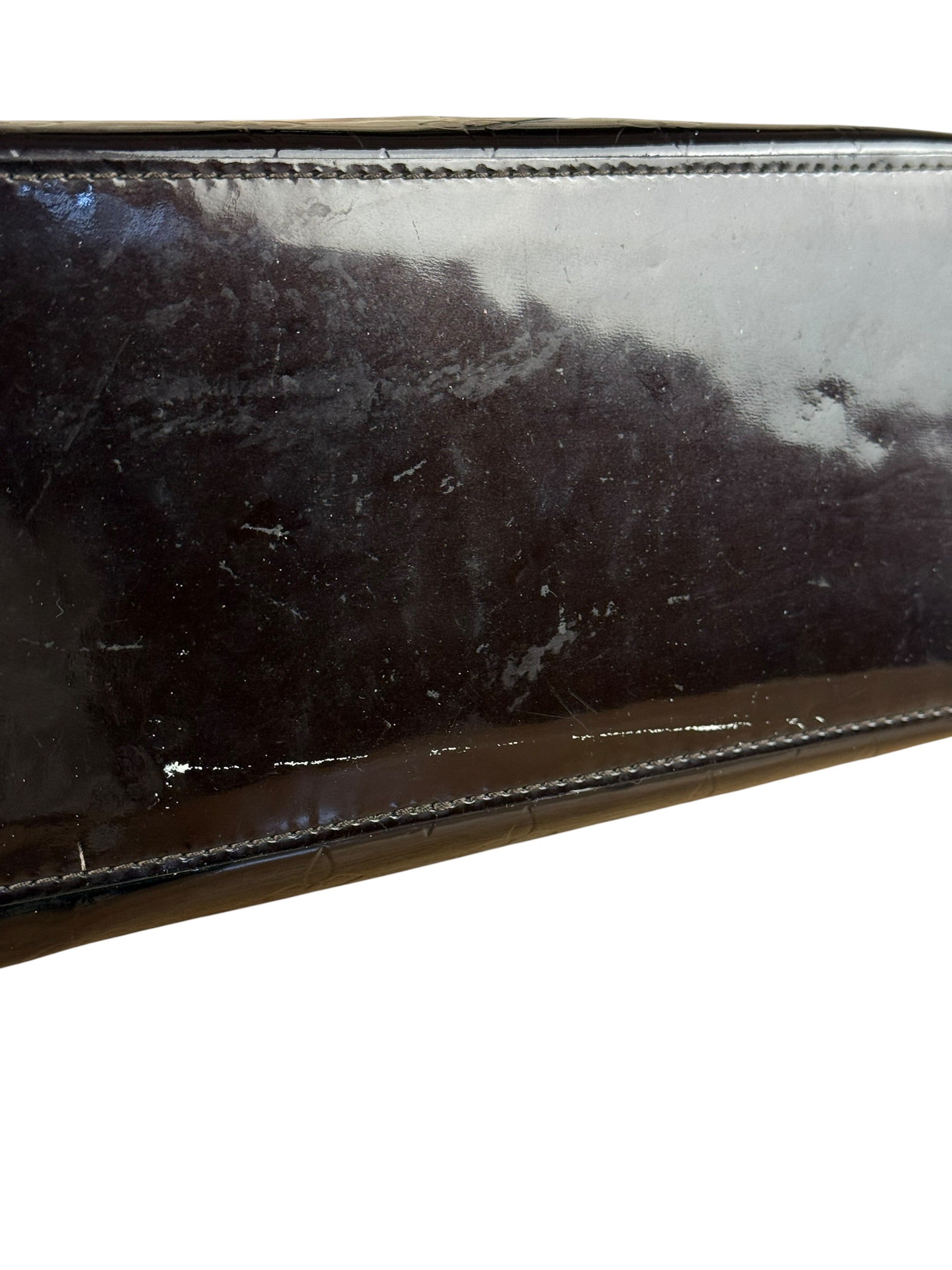 Louis Vuitton Amarante Monogram Vernis Wilshire Hand Bag PM