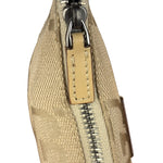 Gucci Beige Leather Belt w/ Pouch