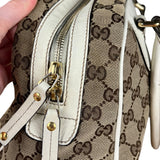 Gucci GG Canvas Trophy Boston Bag