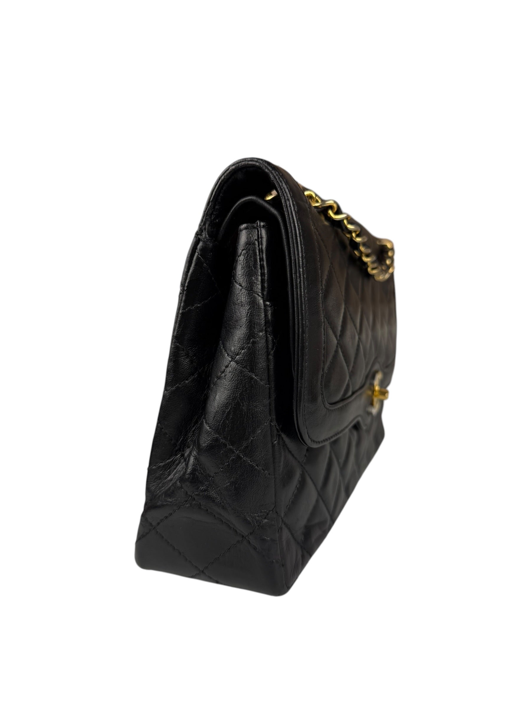 Chanel Paris Matelasse Lambskin Quilted Flap 1994