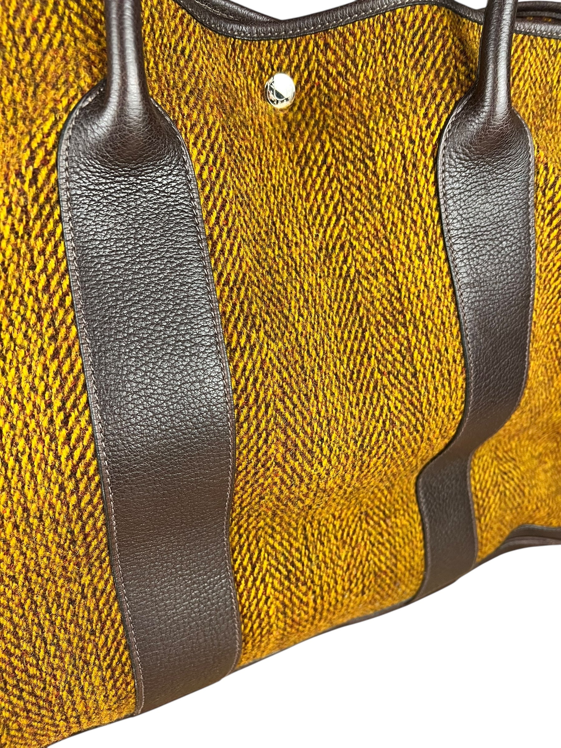 Hermes Garden Party 49 Brown Tweed 2003