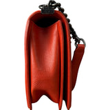 Chanel Quilted Stitch Red Leather Boy Bag 2014