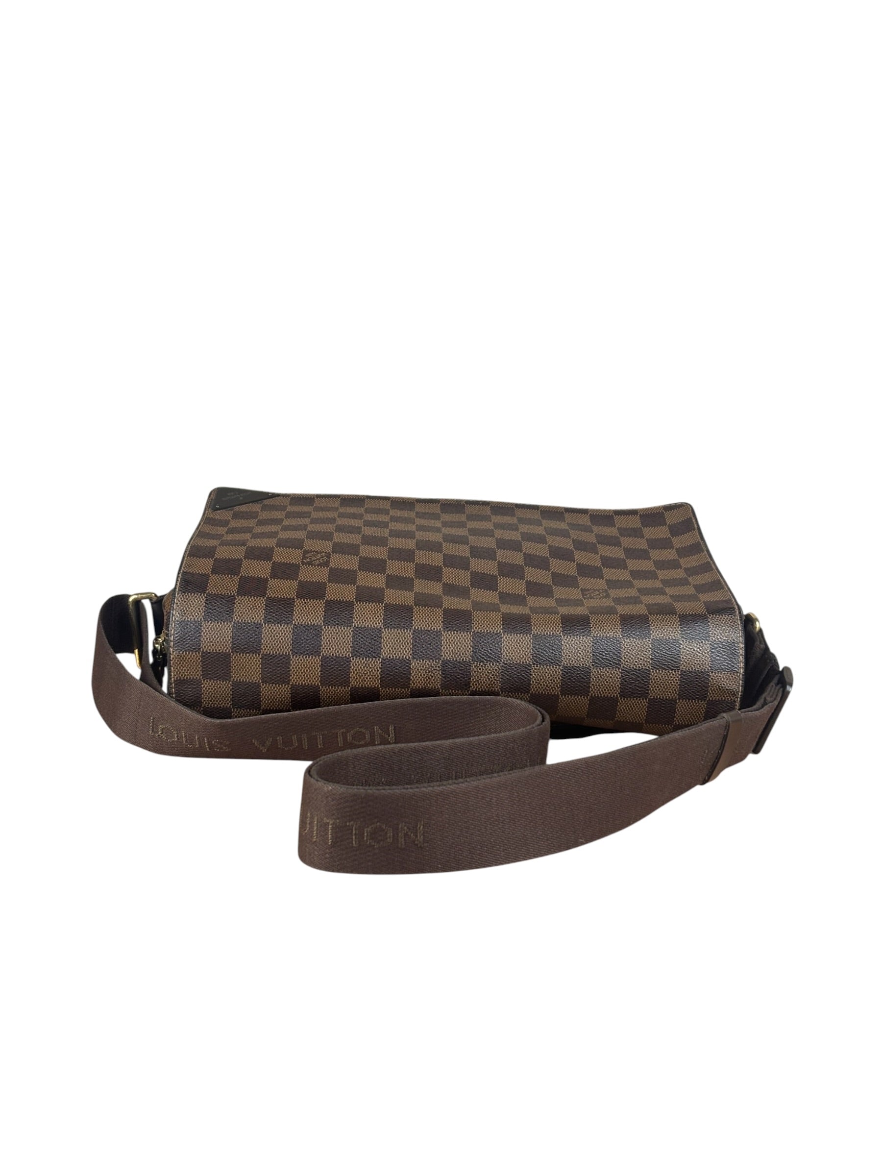 Louis Vuitton Damier Ebene Shelton Messenger Shoulder Bag MM