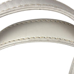 Chanel White CC Lambskin Wild Stitch Handbag 2003