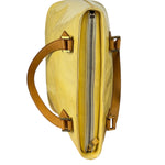 Louis Vuitton Yellow Vernis Houston Tote MM