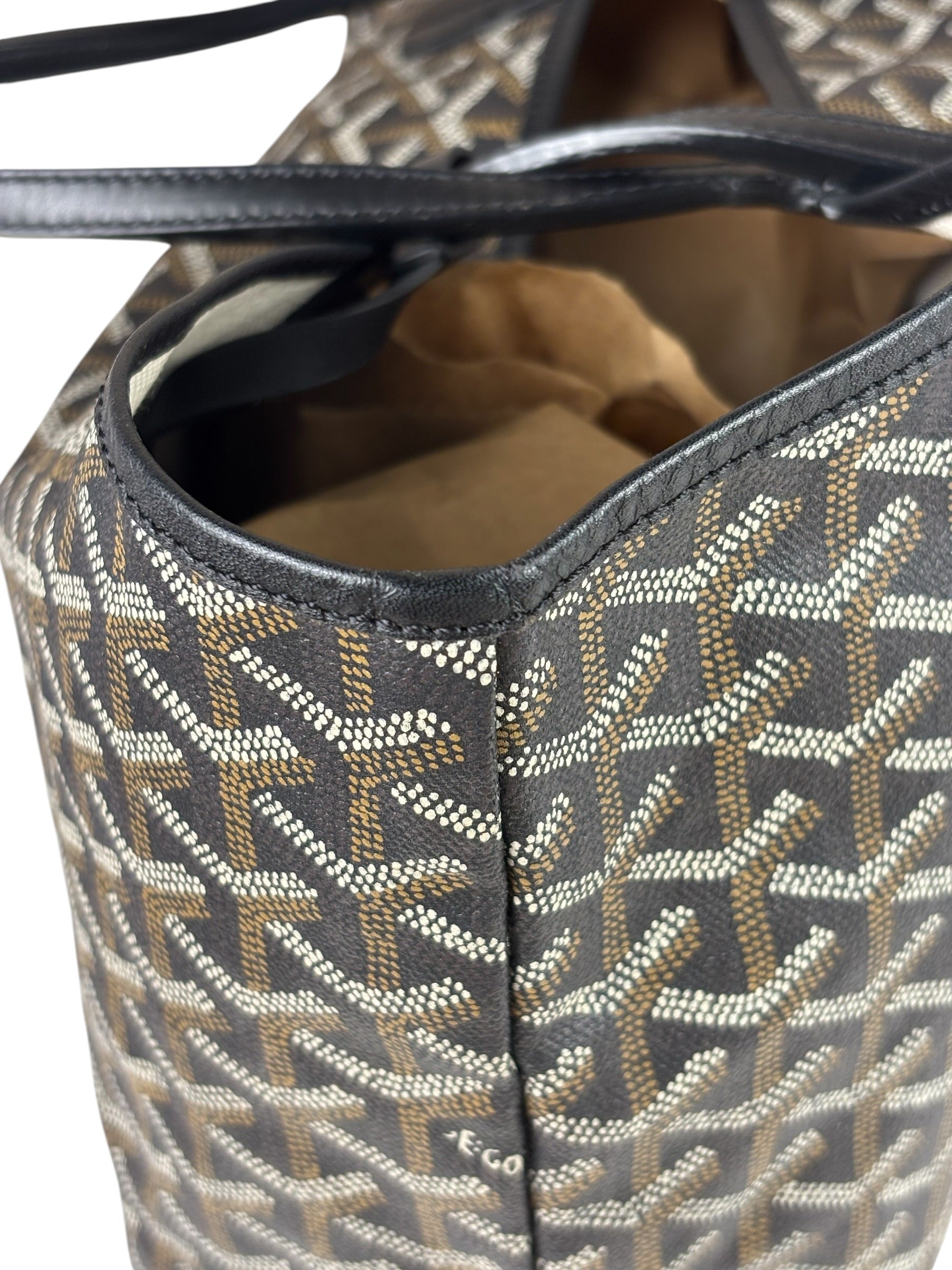 Goyard Saint Louis Coated Goyardine Tote