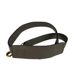 Celine Grey Suede/Leather Crocodile Embossed Trapeze Two-Way Bag
