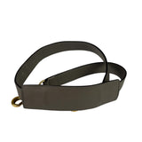 Celine Grey Suede/Leather Crocodile Embossed Trapeze Two-Way Bag