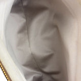Miu Miu Beige/Brown Bicolor Leather Madras Handbag