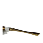 Bottega Veneta BV1305S Shiny Gold Pilot Sunglasses