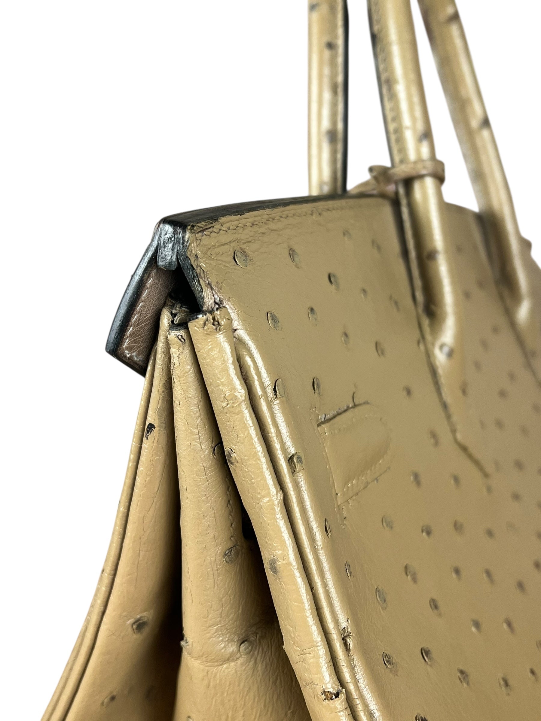 Hermes Birkin 35 Mousse Ostrich 2001