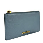 Miu Miu Vintage Blue Zip Cardholder