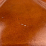 Celine Vintage Brown Leather Cinch Bucket Crossbody Bag